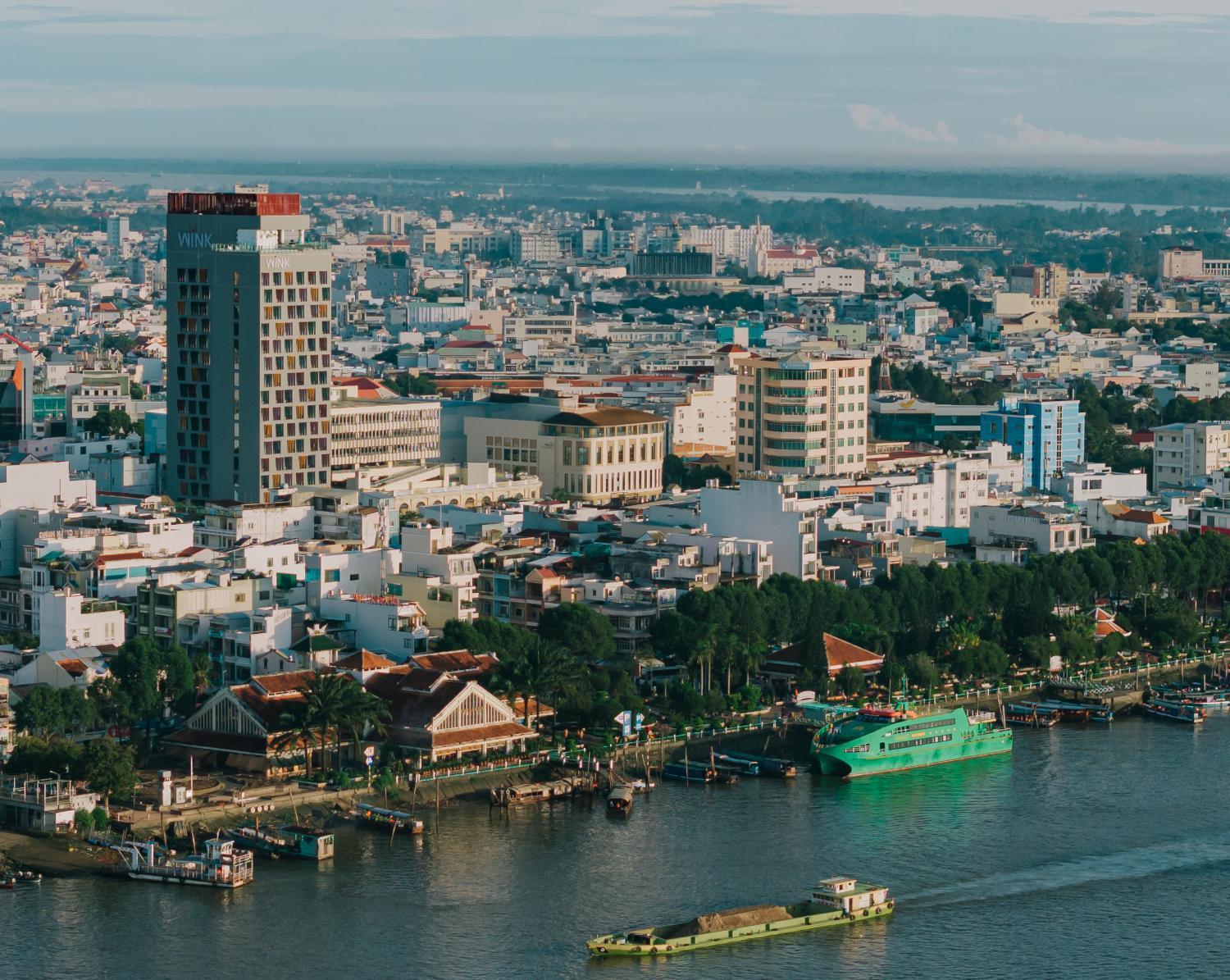 Wink Hotel Can Tho Ninh Kieu Wharf - 24Hrs Stay & Rooftop Pool Bar المظهر الخارجي الصورة